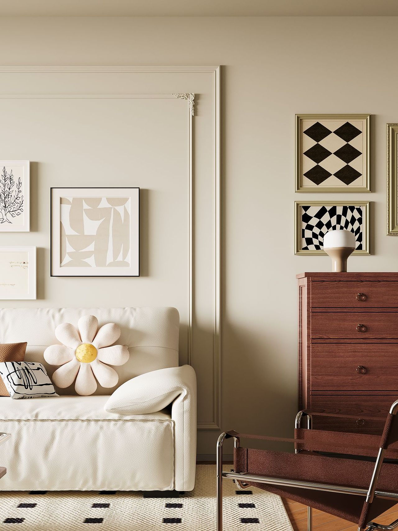 中古世纪 | 客餐厅效果图