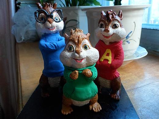 泥塑 花栗鼠（个人主页-ZNDk3NTQzMDA=） - 手办/模玩 - 站酷设计师随想之道原创素材 - 站酷ZCOOL