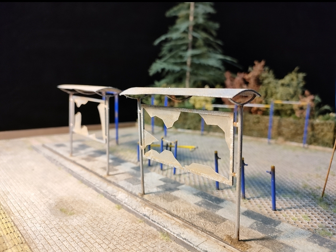 侄女的游乐园微缩模型