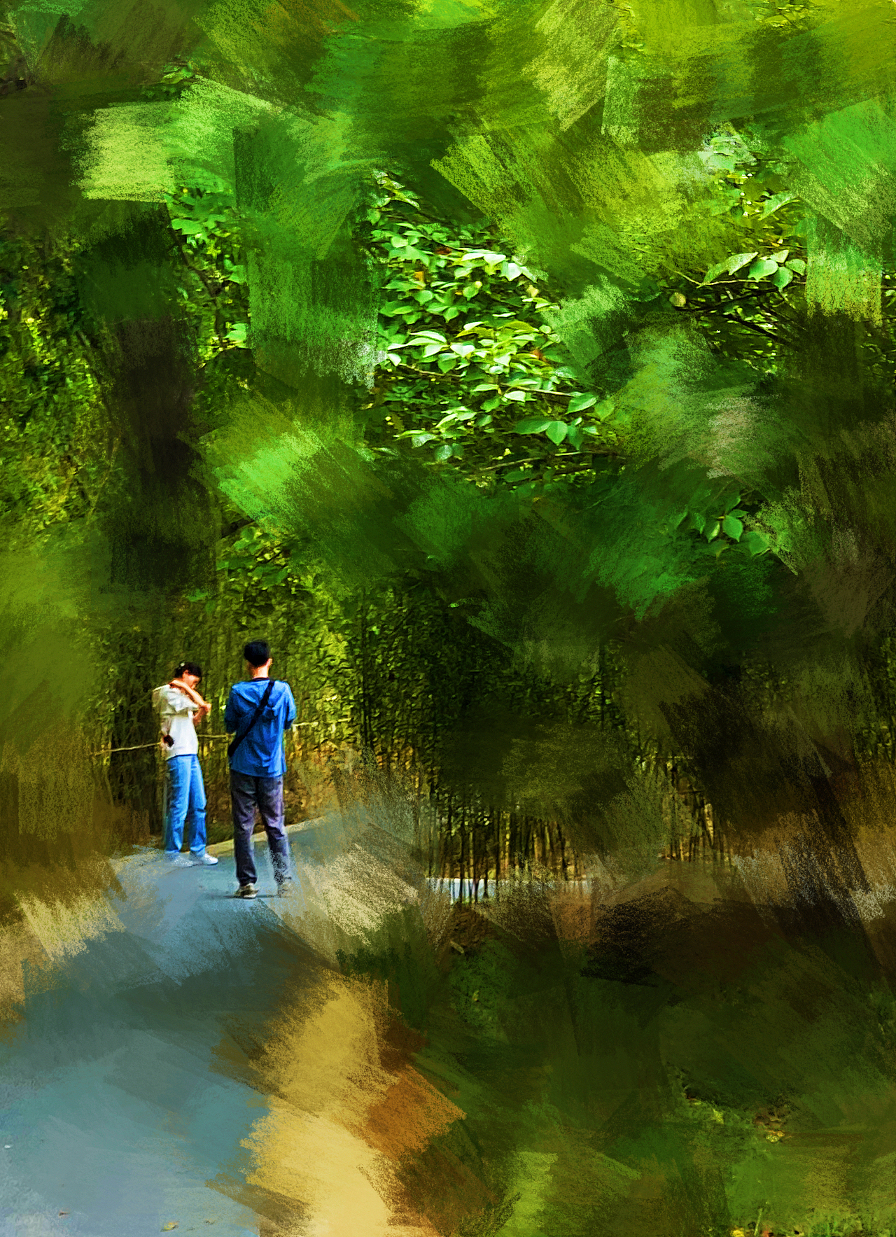 刘勇良画意摄影:生活的脚步