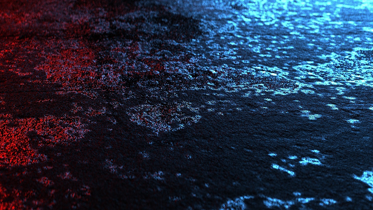 水渍路面-你看这车它又酷又炫|三维|场景|宁不玩