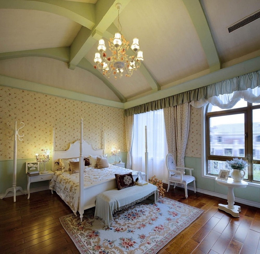 沈阳装修公司哪个好—124m05田园风格,韩式田园小洋房|空间|家装