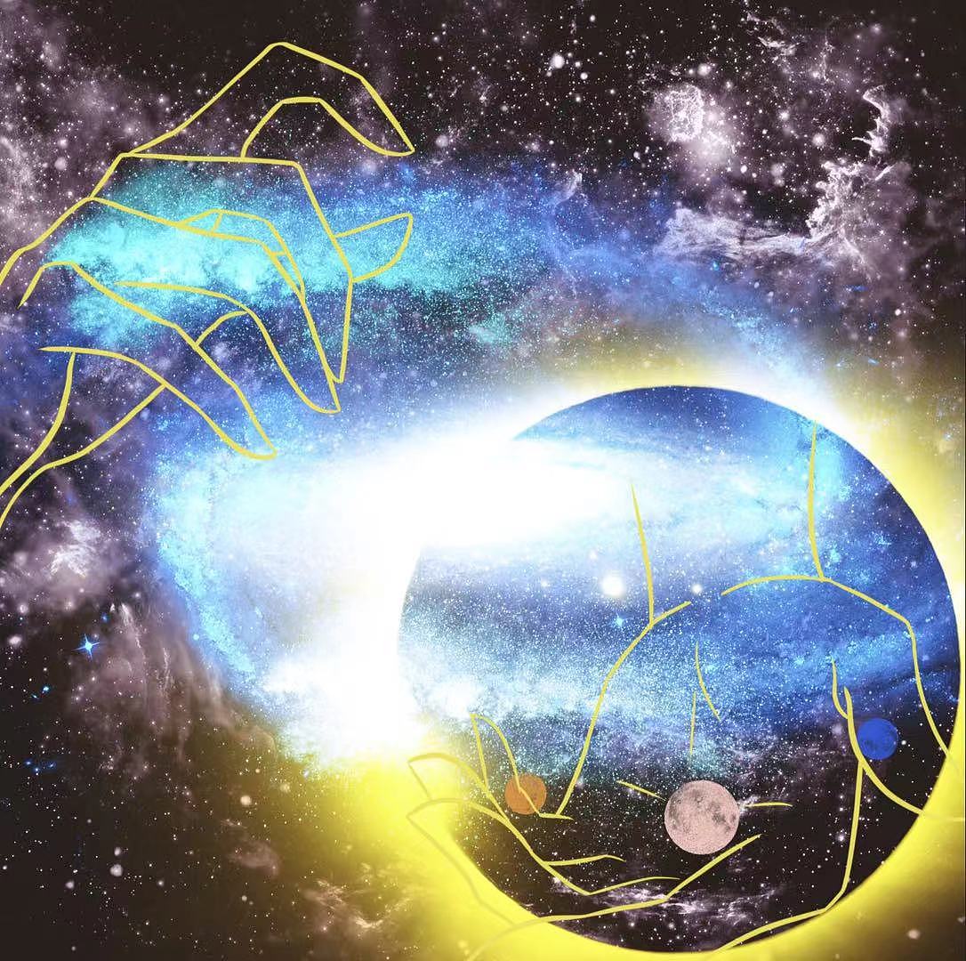 有人创造宇宙|插画|商业插画|yl小嫩 - 原创作品 - 站酷 (zcool)