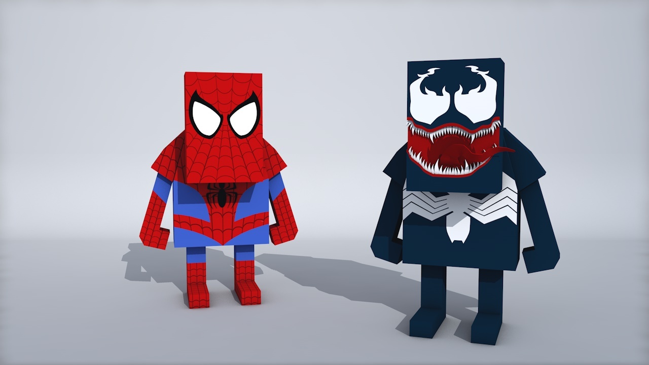 boxman纸盒人 超级英雄合集(持续更新)