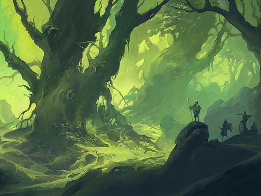 綠野仙蹤（場景）（個人主頁-ZNDkzODMyNDg=） - 游戲原畫 - 站酷設計師MrBlacki原創(chuàng)素材 - 站酷ZCOOL