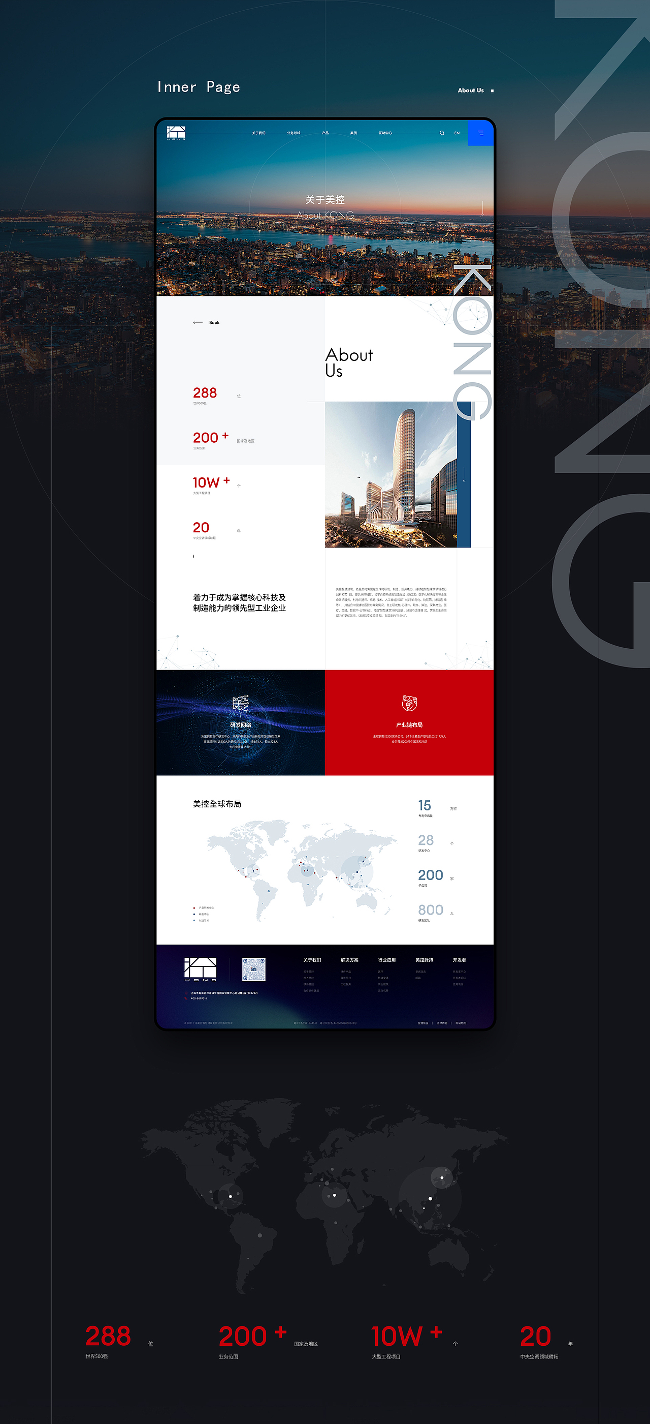 美的美控智慧建筑官网全新视觉设计(图ZMjg4NTgwMjYw) - 企业官网 - 站酷设计师UUNN优势互动原创素材 - 站酷ZCOOL