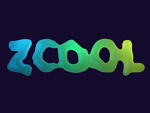 C4D realflow 制作下流的3S材质文字（5秒完成渲染）