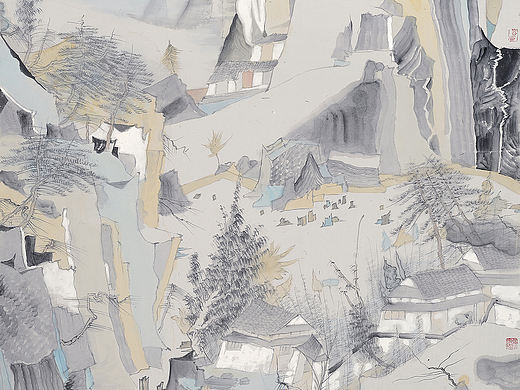 中国美术家协会会员 教授张津诚作品 人物画 山水画