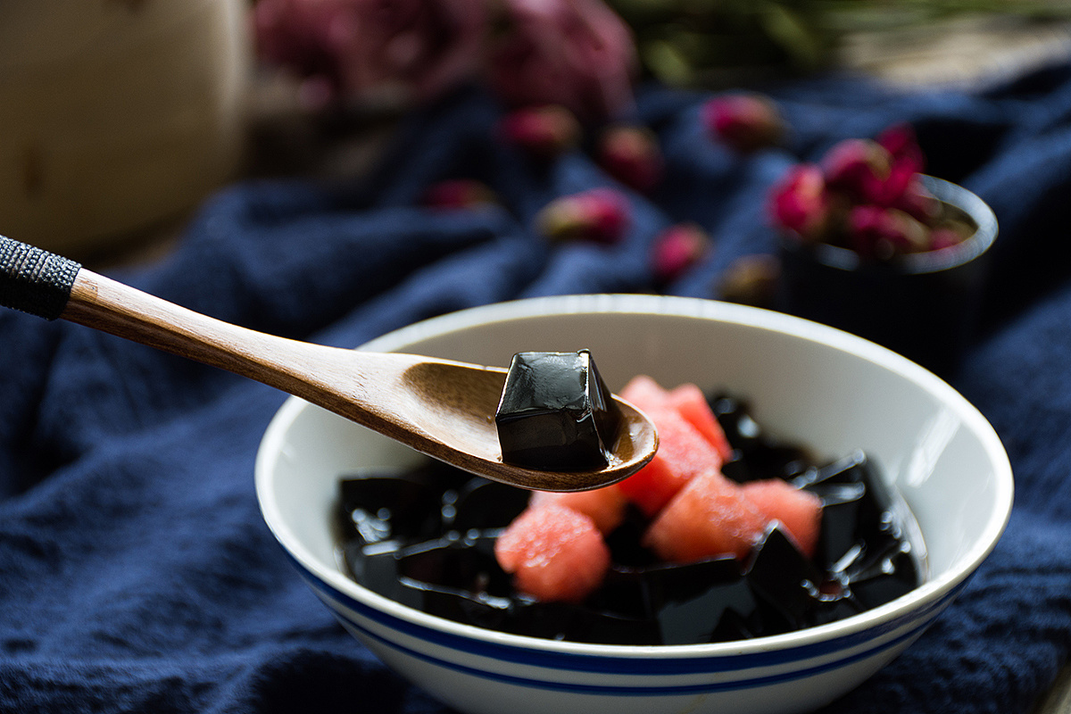 静物摄影#龟苓膏