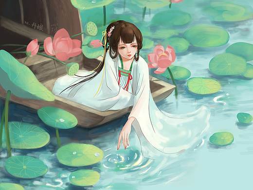 大暑节气图