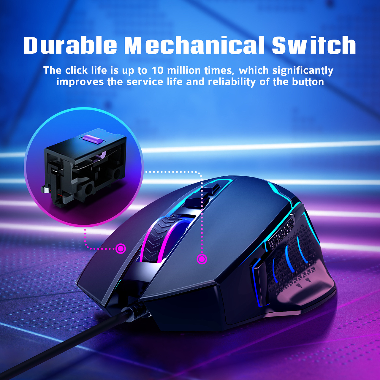 led游戏鼠标|平面|海报|乘帆 - 原创作品 - 站酷 (zcool)