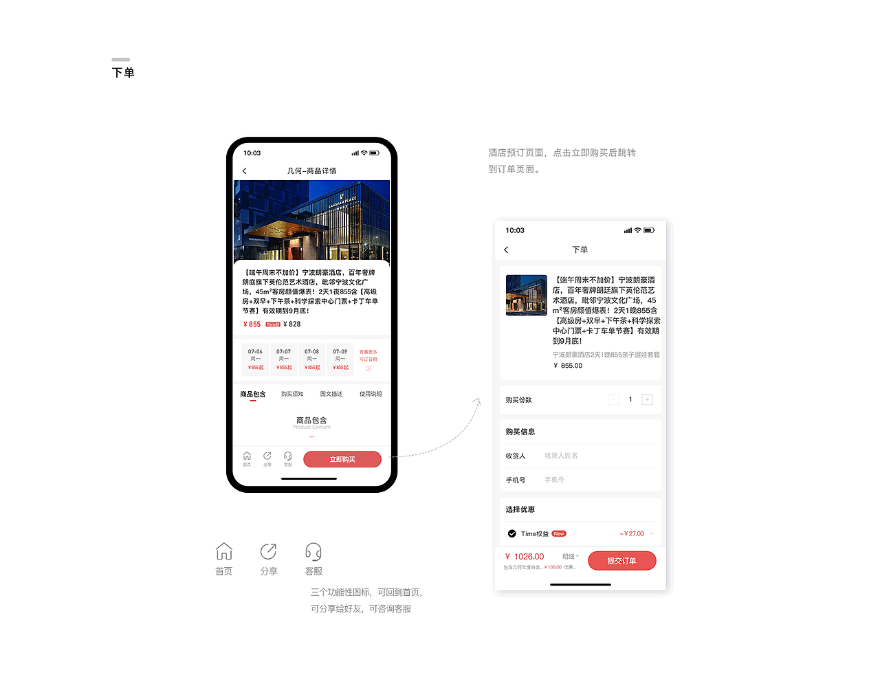 预定酒店APP（图ZMjE5ODg2NDk2） - APP界面 - 站酷设计师Lizzie_Y原创素材 - 站酷ZCOOL