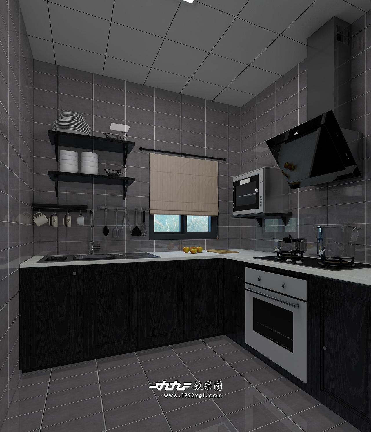 1992效果图-工业风