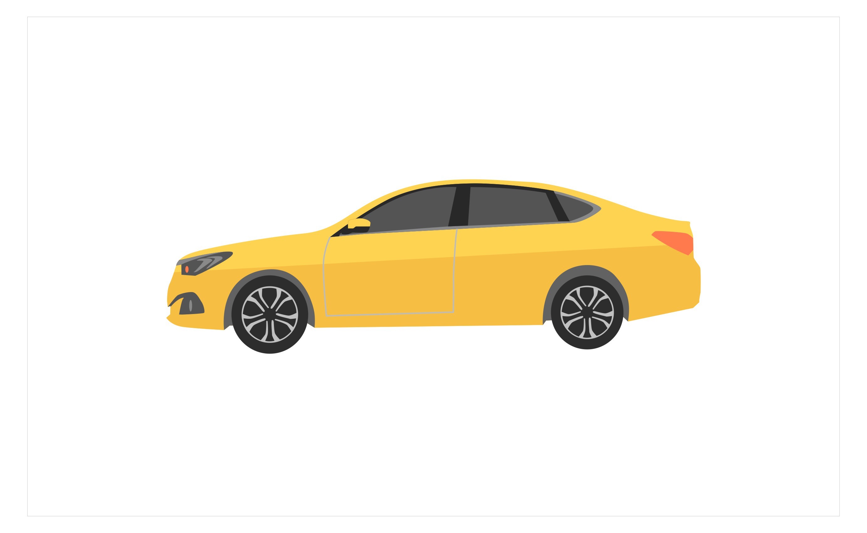 广汽传祺汽车扁平化|插画|商业插画|振飞 - 原创作品 - 站酷 (zcool)