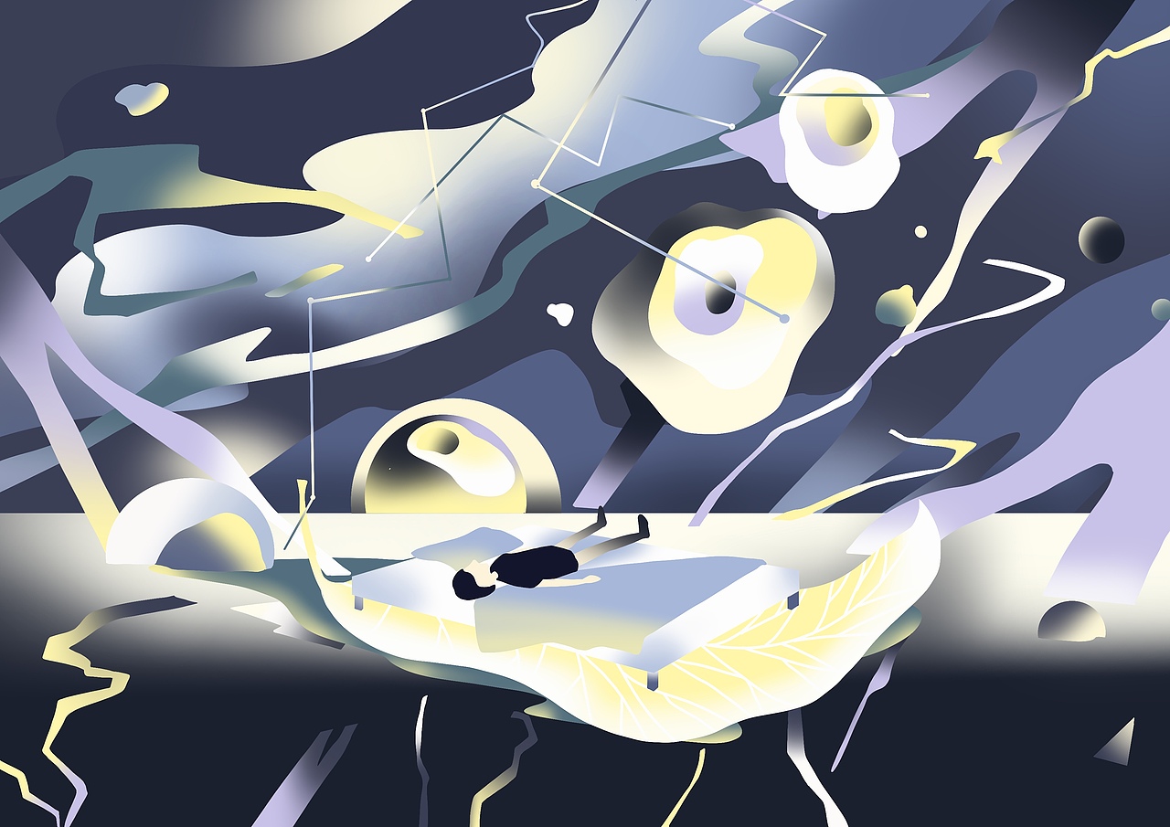 《夜间大脑状态》