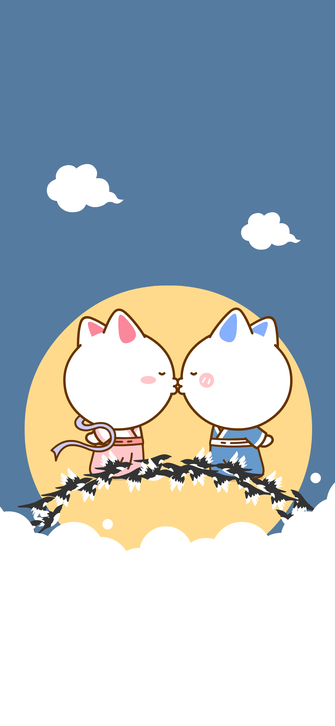 七夕节情人节~二花&桃小仙