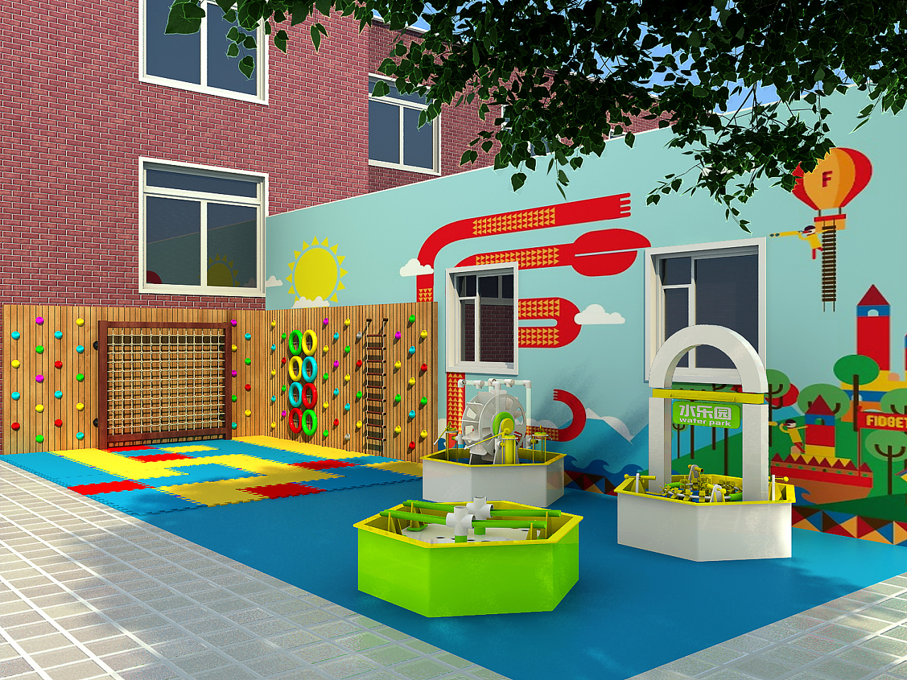 幼儿园环境设计概念 设计理念全分享_华德装饰设计