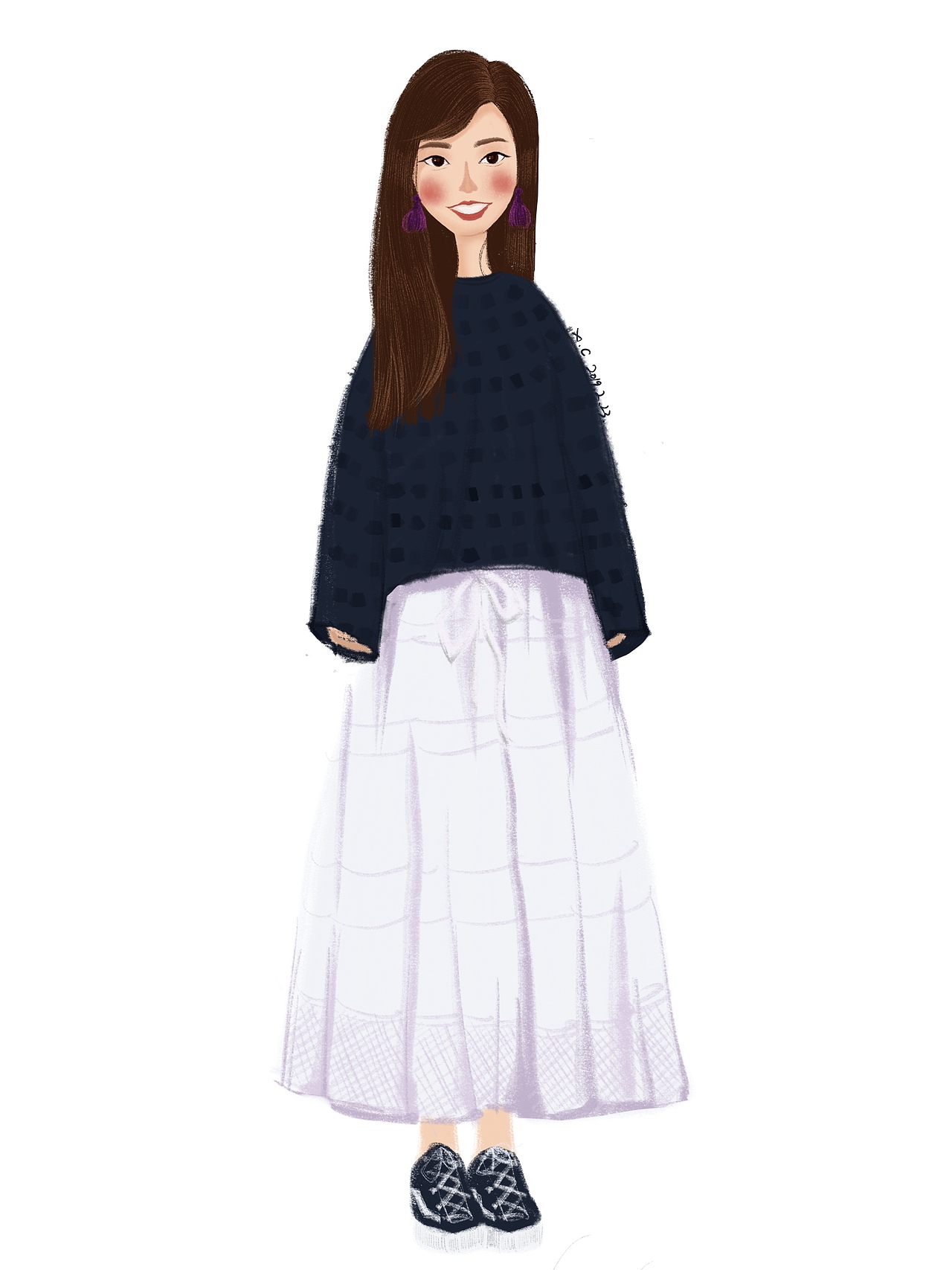 插画练习（图ZMTQ2NTEyNzY4） - 创作习作 - 站酷设计师小丑与树原创素材 - 站酷ZCOOL