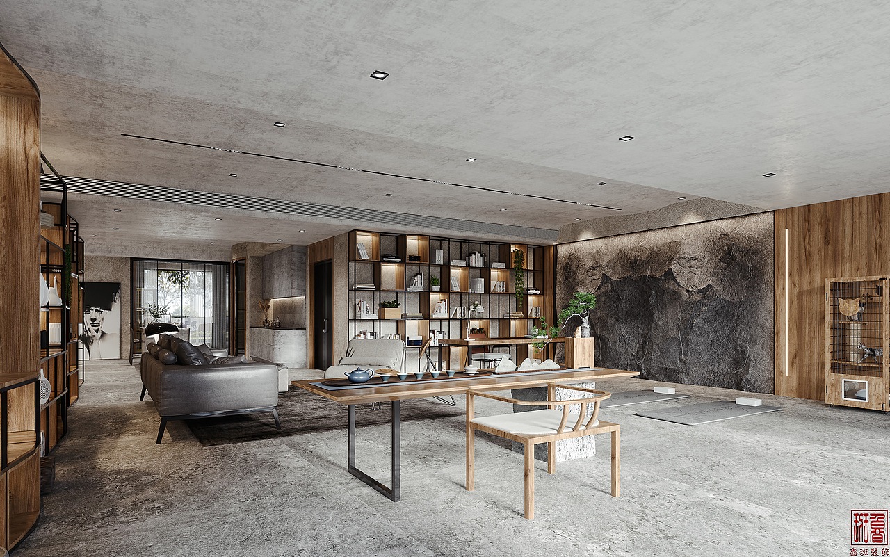 潘多磨-工业风呈现（图ZMjMxMjE2NTY0） - 家装设计 - 站酷设计师金该效果图官方账原创素材 - 站酷ZCOOL