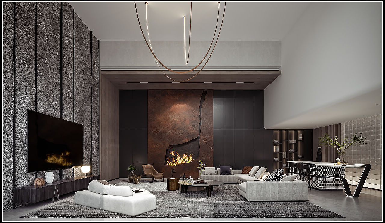 筋斗云效果图 别墅展示