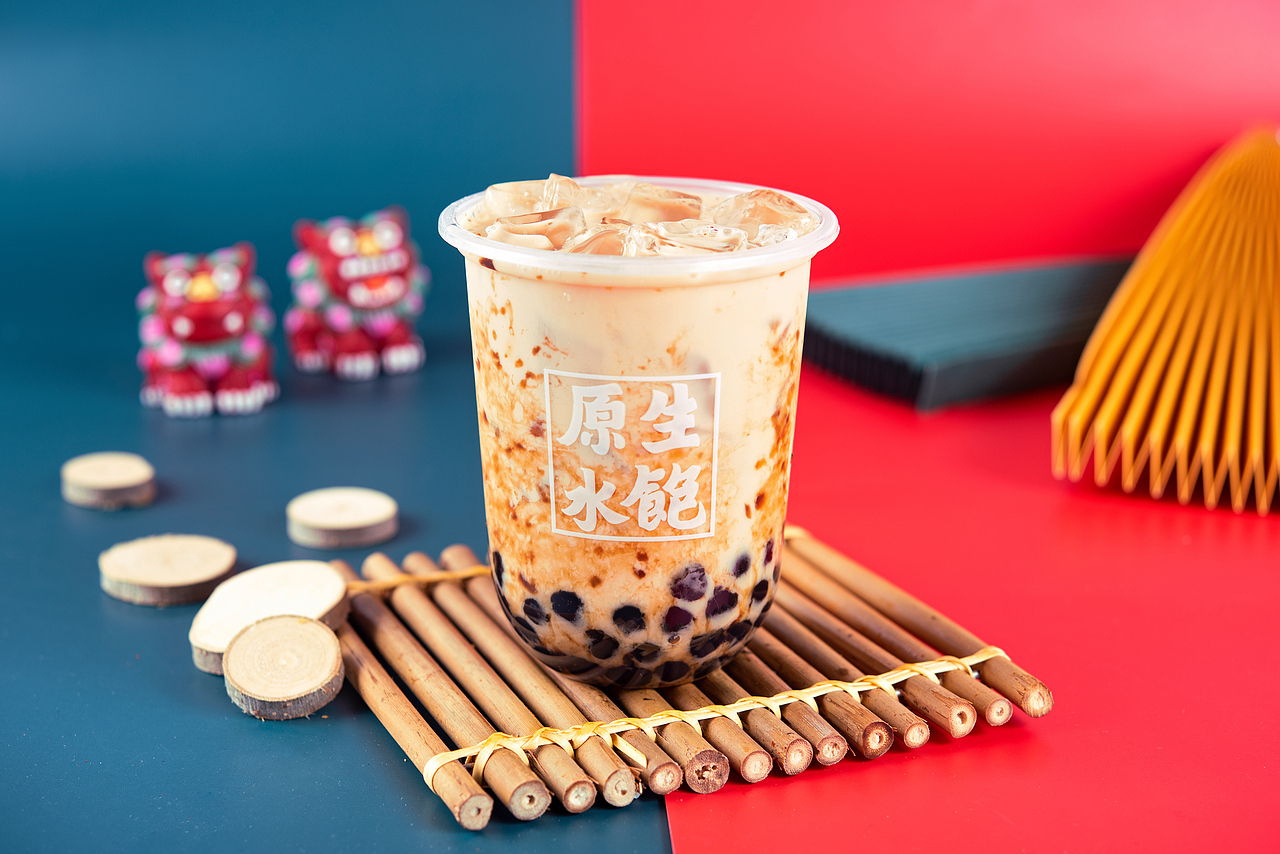 轩海文化传媒美食拍摄 果茶奶茶小甜点