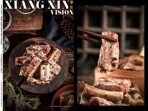 象心视觉｜花椒排骨拍摄