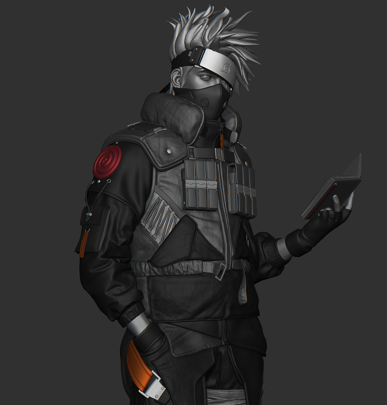 KaKaShi-Fanart（图ZMjc3Njk1MjQ4） - 人物/生物 - 站酷设计师Mr.MadCarroT原创素材 - 站酷ZCOOL