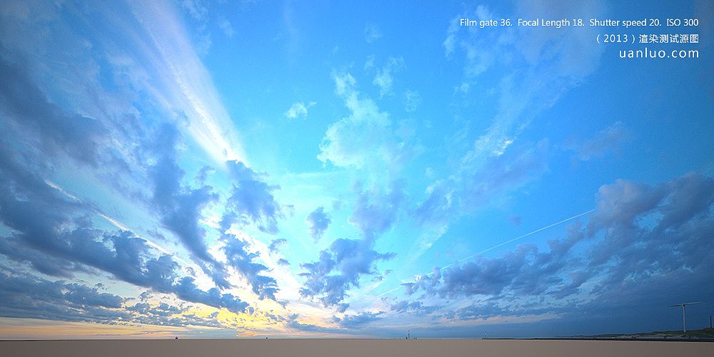 3ds max   hdr 天空环境渲染