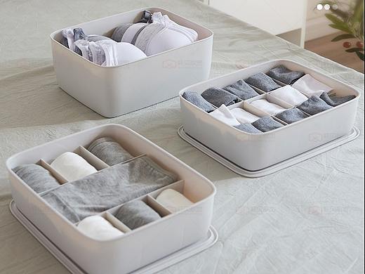 内衣袜子收纳盒电商详情摄影设计