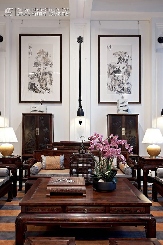 成都 / 艺和苑会所（图ZMTMxMTMzNTY4） - 环境/建筑摄影 - 站酷设计师彩翼建筑空间摄影原创素材 - 站酷ZCOOL