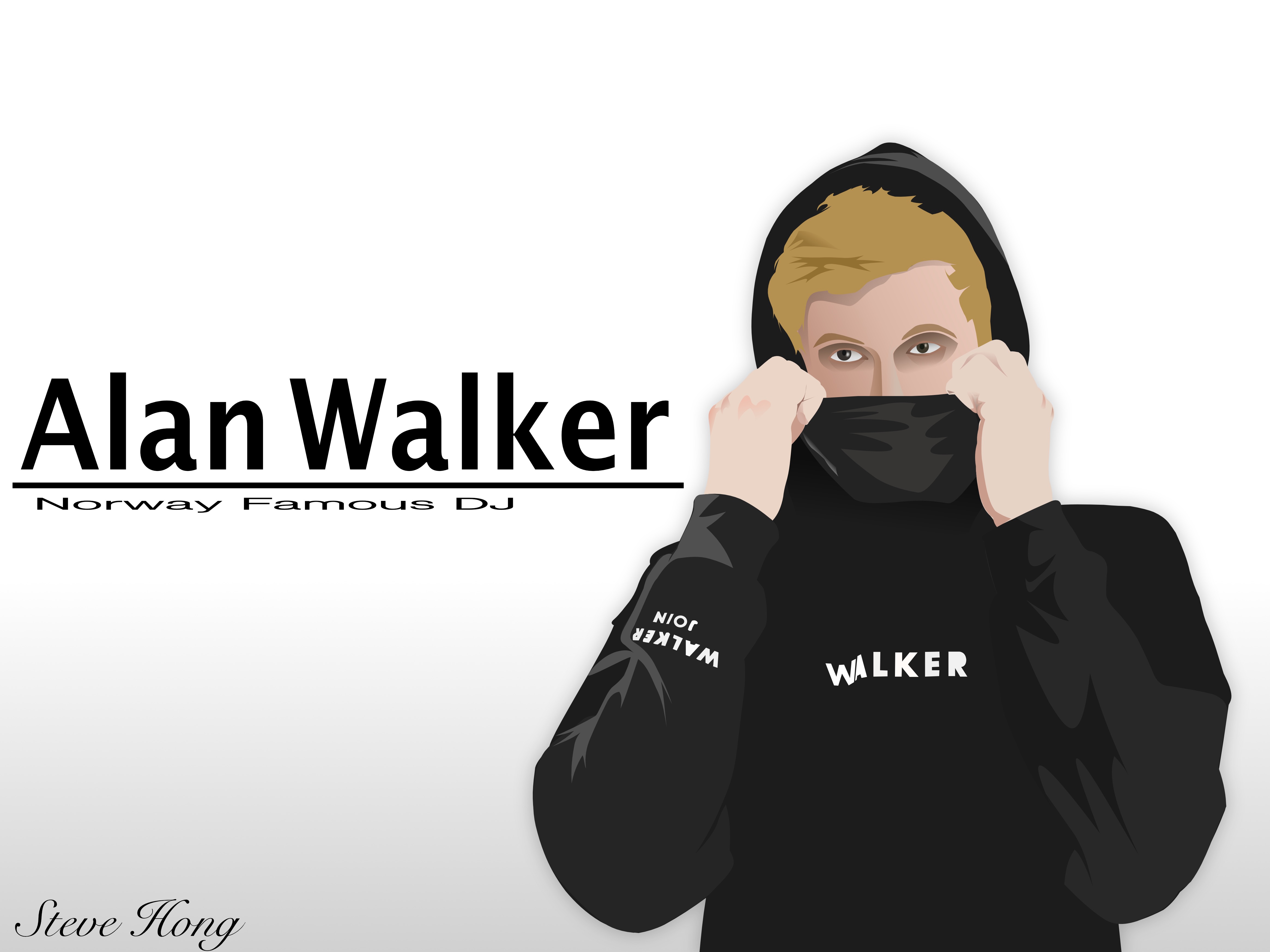 Alan Walker Faded 1 Hour Version Ncs Release Alan Walker 壁纸2_末小黑-站酷ZCOOL