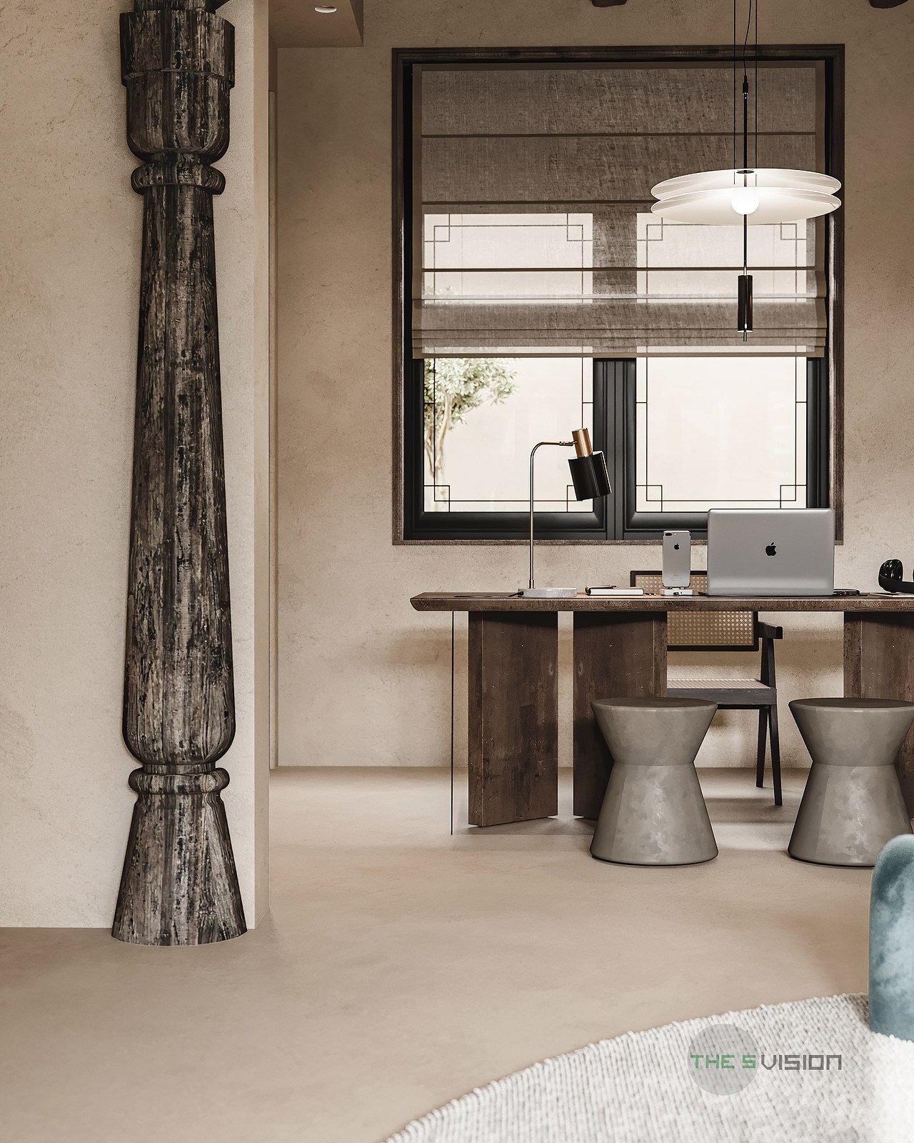 侘寂别墅（图ZMjQyMzI0Nzgw） - 家装设计 - 站酷设计师霸都THES原创素材 - 站酷ZCOOL