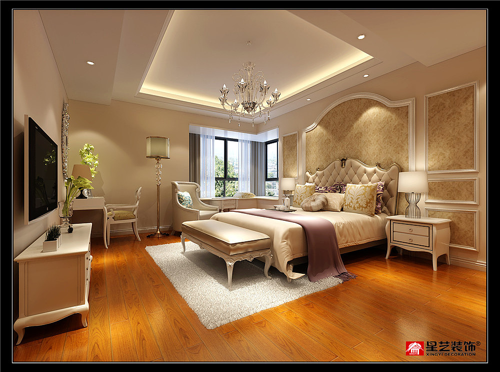 保利公园简约欧式风格装修设计案例！（图ZMTMwNjI4OTUy） - 家装设计 - 站酷设计师贵阳装修公司排名原创素材 - 站酷ZCOOL