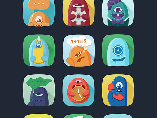 Monster Park 可爱的怪物icon