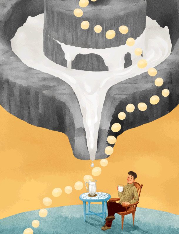 《沱沱公社》24节气广告插画