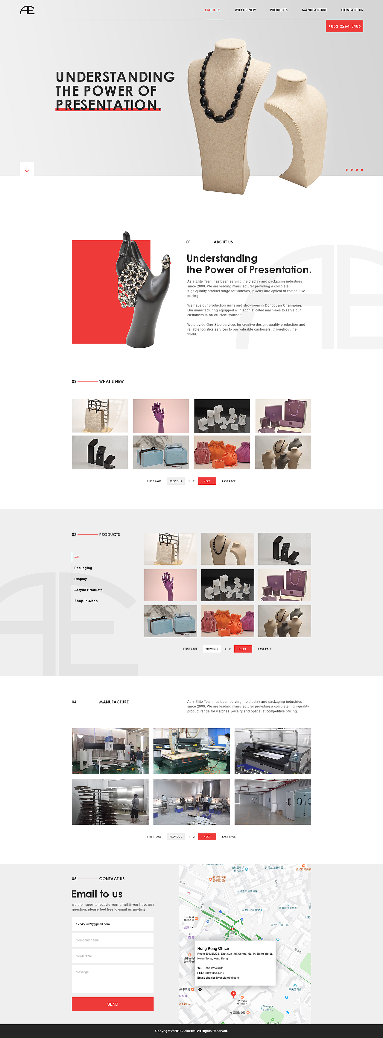 Asia Elite官网设计