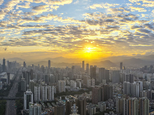 美丽的深圳早晨