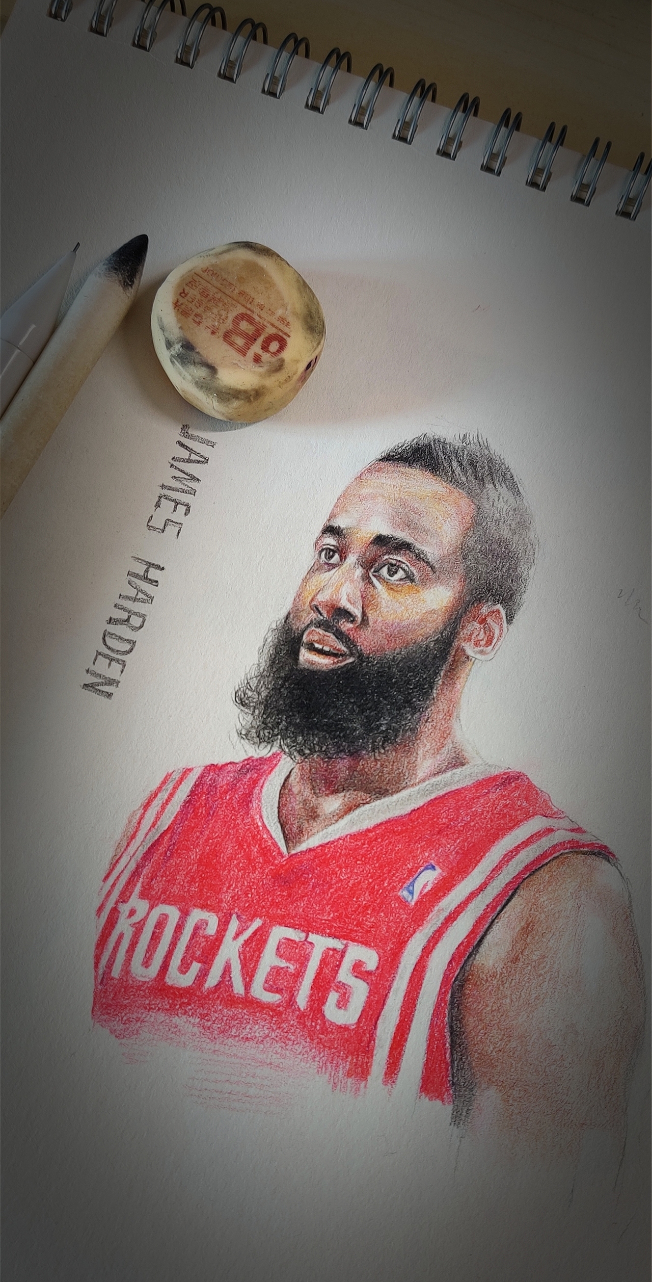 nba球星系列之前画的nba球星小素描