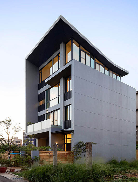 郑州最佳别墅设计公司健康环保的现代简约工业风别墅设计案例