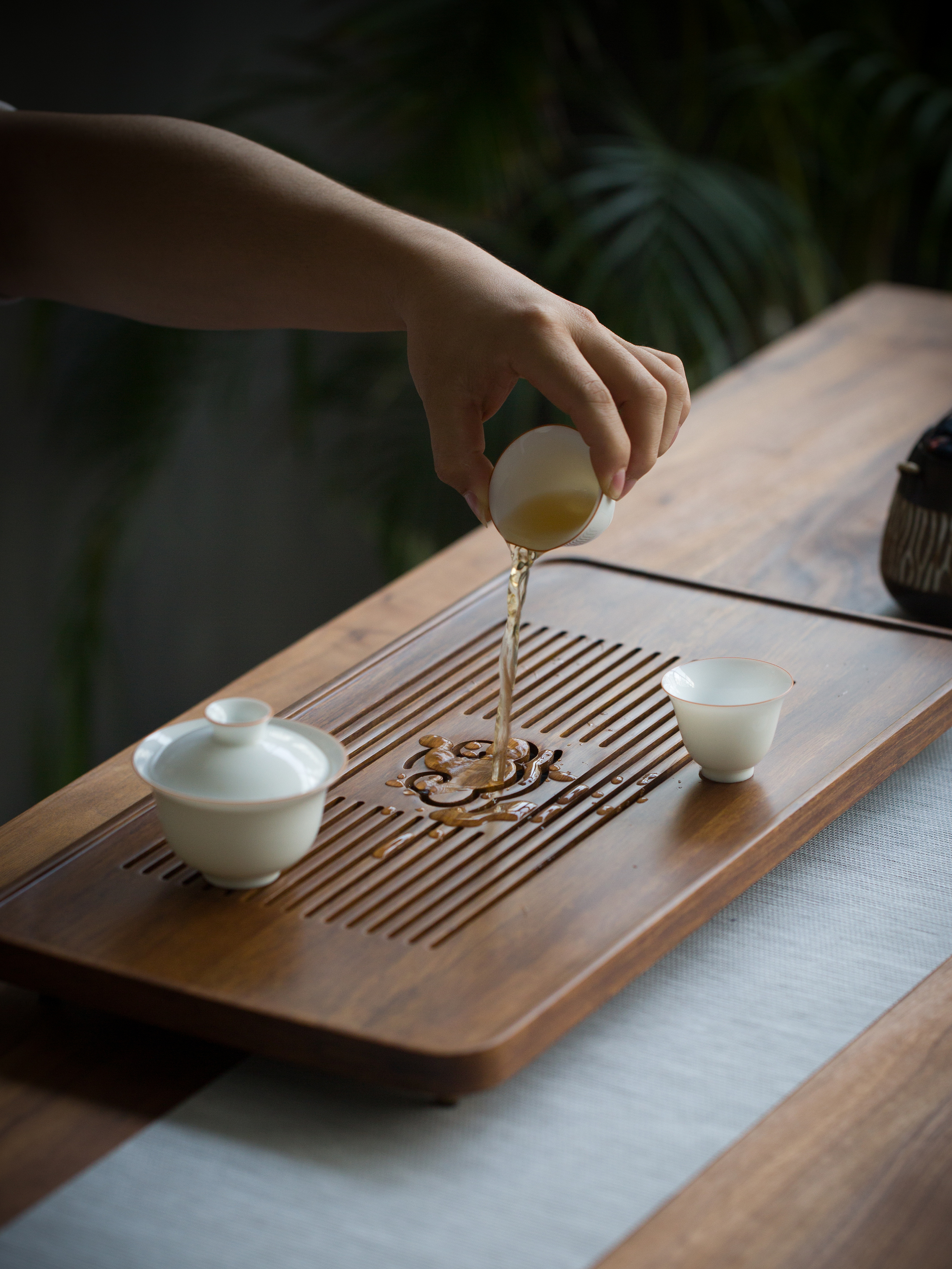 茶盘 竹制茶盘 茶道茶具