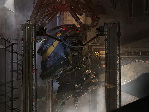 《环太平洋》流浪者号（个人粉丝向）（个人主页-ZNTYwNDI4OTY=） - 机械/交通 - 站酷设计师土豆YUDOU原创素材 - 站酷ZCOOL