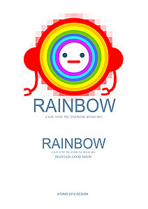 彩虹品牌的LOGO及图形设计（图ZNjM3Nzc5Ng==） - 宣传物料 - 站酷设计师狗力原创素材 - 站酷ZCOOL