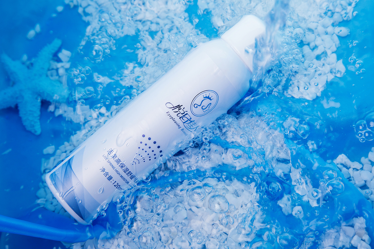 悦目佳人活泉高保湿舒缓喷雾（图ZMTE3ODAxNTky） - 包装 - 站酷设计师悦目佳人原创素材 - 站酷ZCOOL