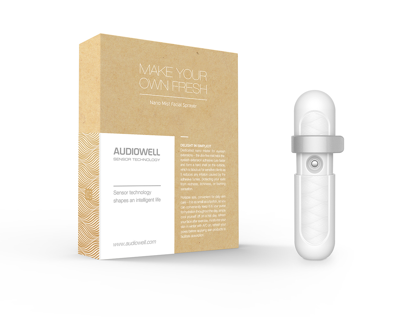 补水仪包装及渲染（图ZMTI4MjM5NDE2） - 包装 - 站酷设计师岁月在唱歌原创素材 - 站酷ZCOOL