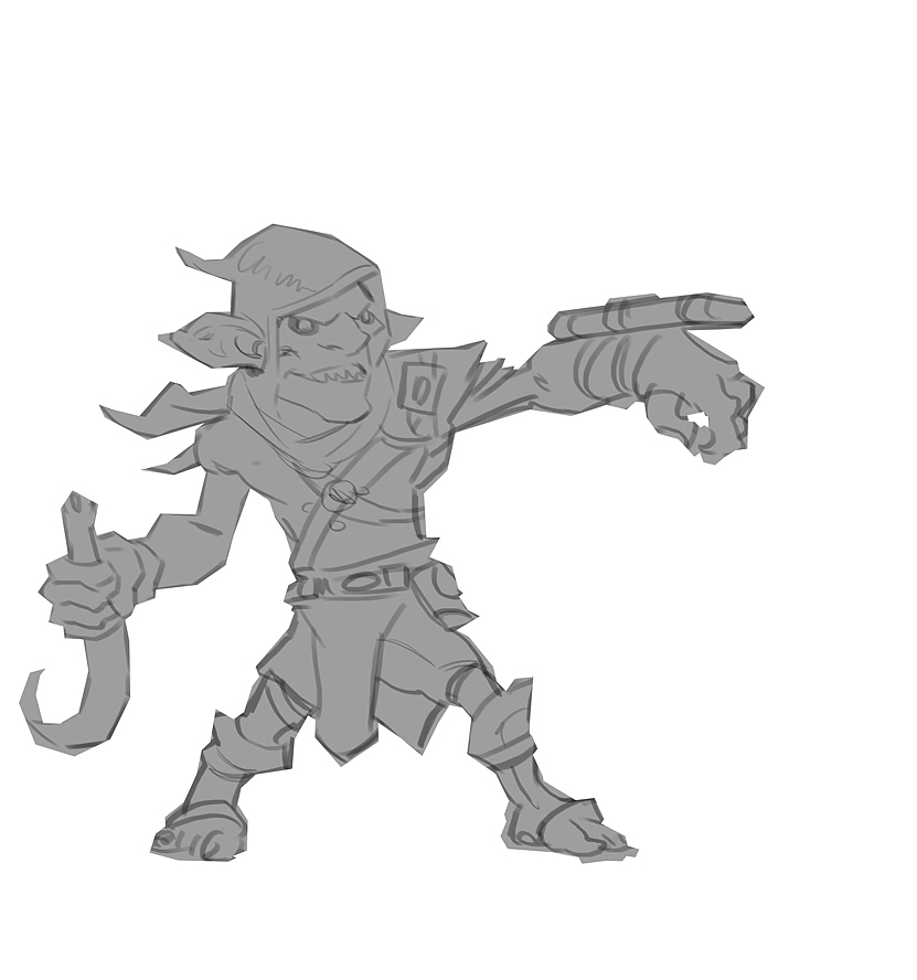 如何画好一个哥布林?