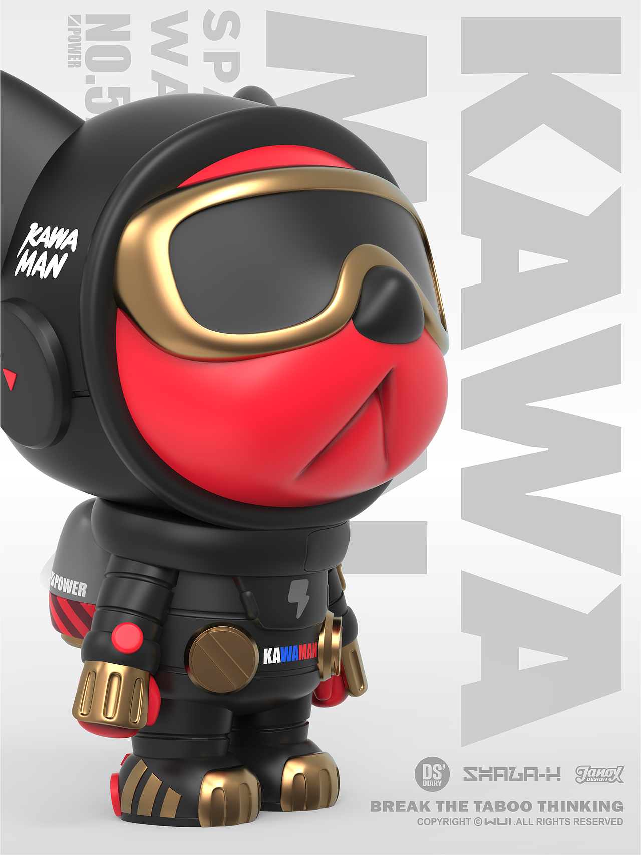 DS'DIARY-KAWAMAN太空系列-机械魔怪