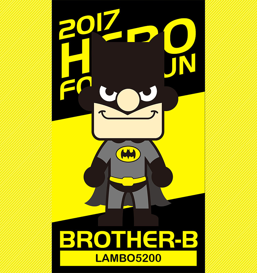 矢量插画吉祥物公仔练习-brother-b(b哥)