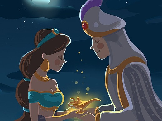 阿拉丁灯神_素材网站_图片免费下载-zcool站酷