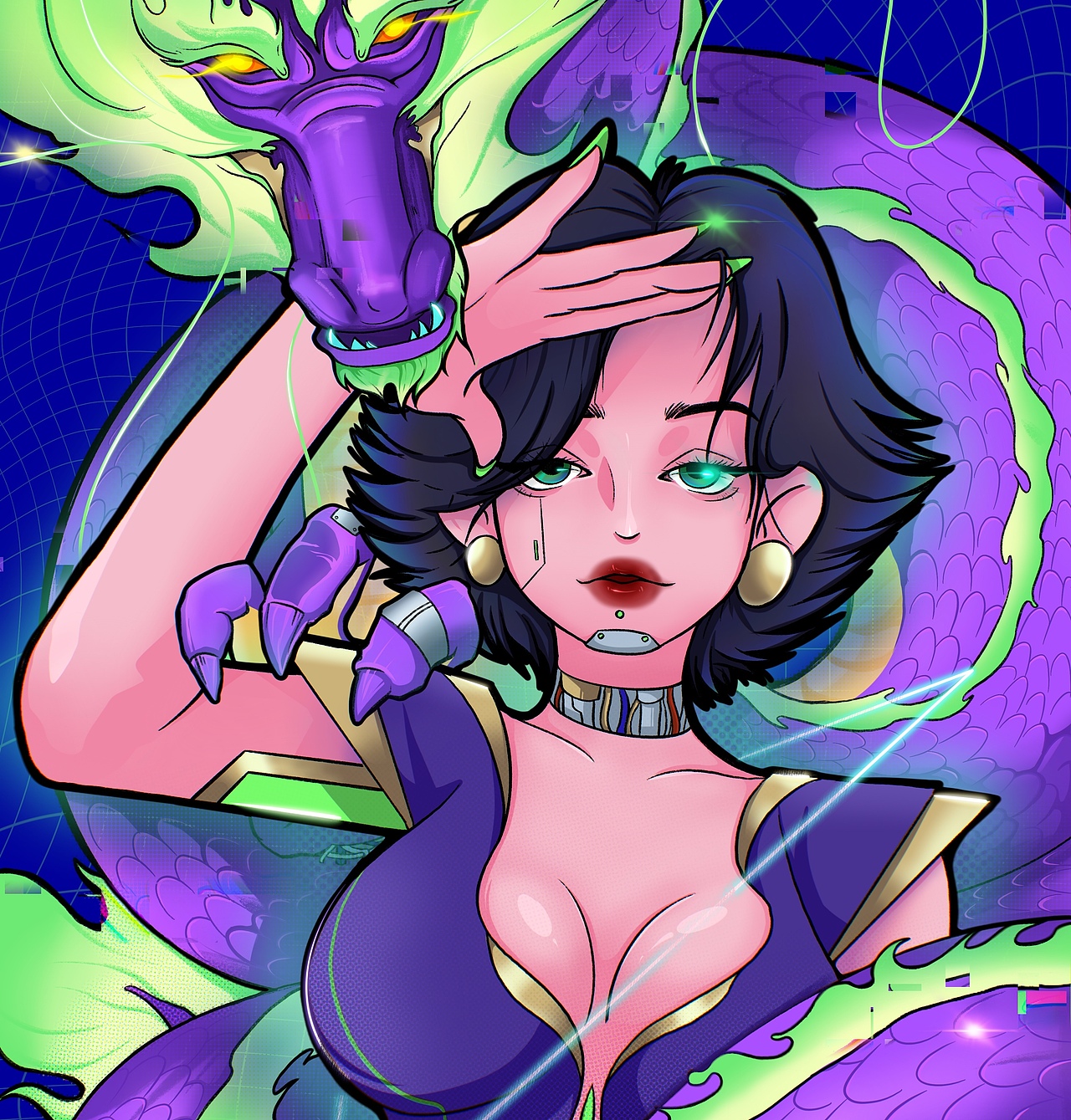 DRAGON GIRL（图ZMjY1MDUyODky） - 创作习作 - 站酷设计师球球球GC原创素材 - 站酷ZCOOL