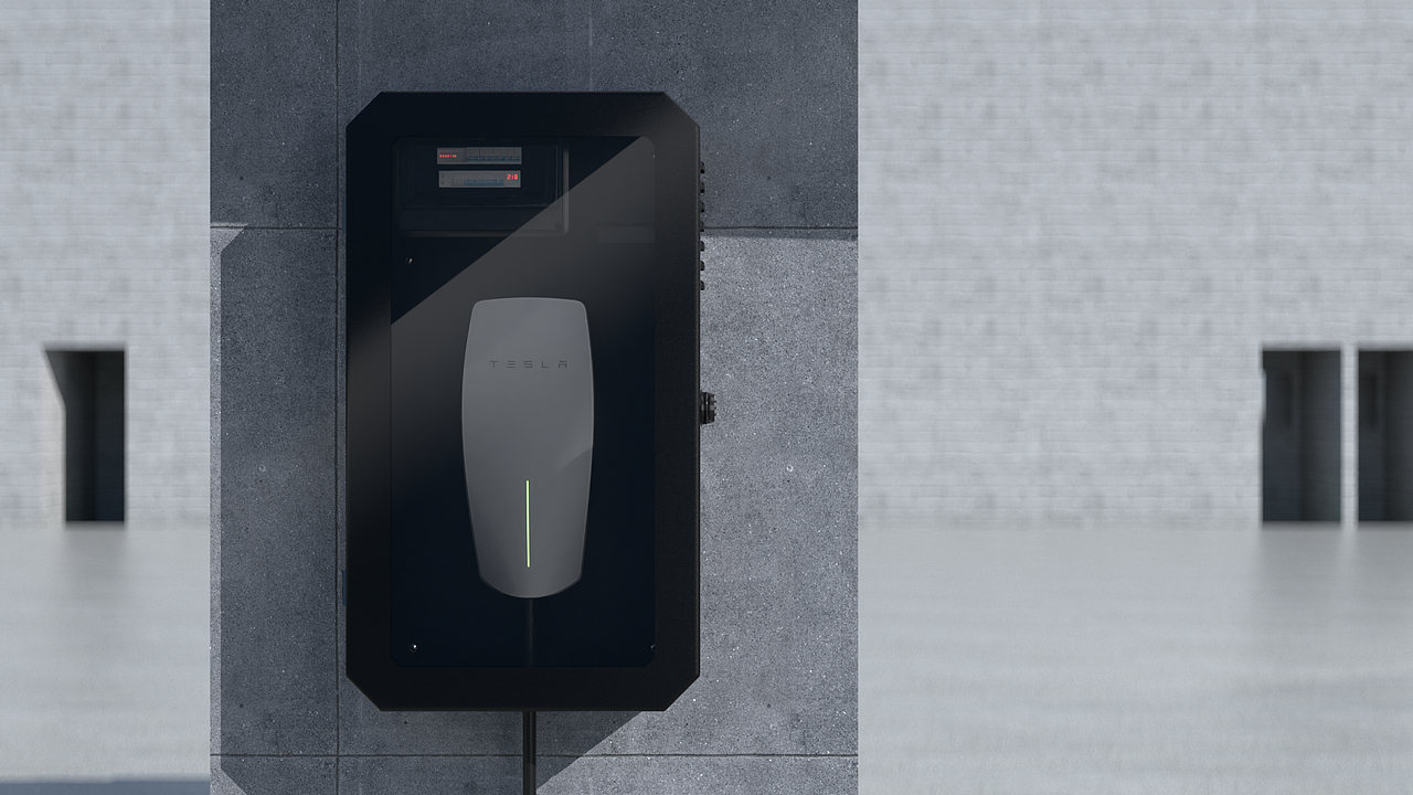 特斯拉充电箱（图ZMjg3ODY2MTA0） - 动画/影视 - 站酷设计师琪高X原创素材 - 站酷ZCOOL